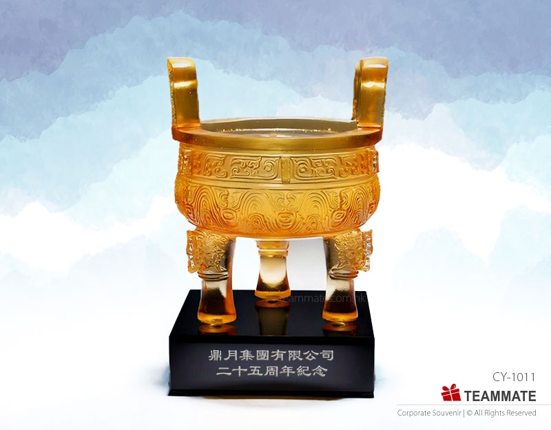 鼎纳百福琉璃擺設  Liuli Ornament (Gathering a Hundred Blessings) 