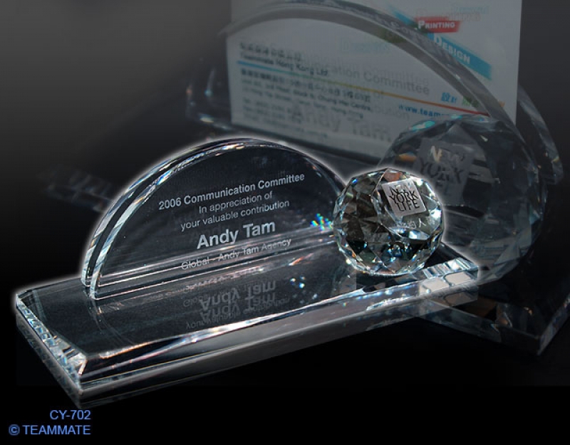  Crystal Name Card Holder
