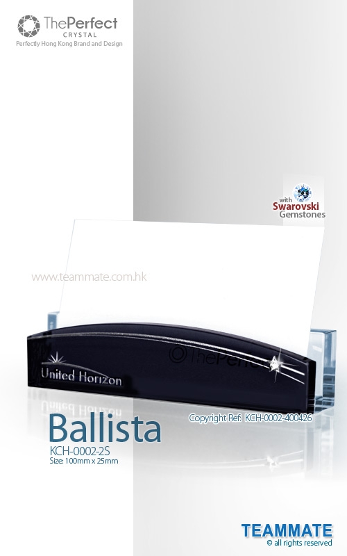  The Perfect - Crystal Card Holder ( Ballista )