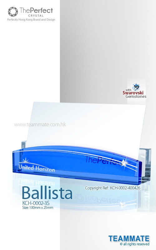  The Perfect - Crystal Card Holder ( Ballista )