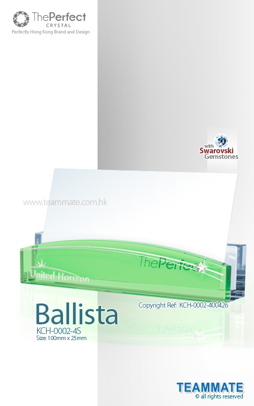  The Perfect - Crystal Card Holder ( Ballista )