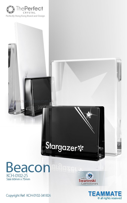  The Perfect - Crystal Card Holder ( Beacon )