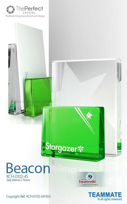  The Perfect - Crystal Card Holder ( Beacon )