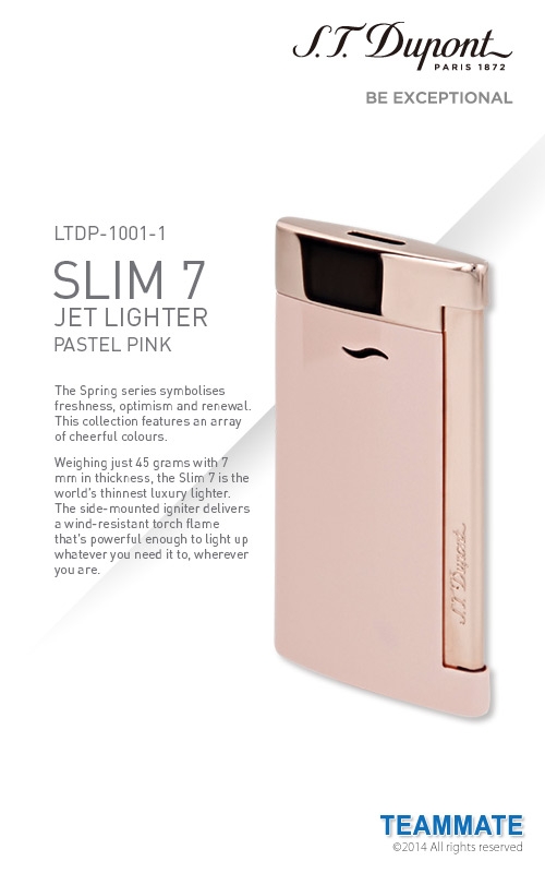 LTDP-1001-1 都彭Slim 7系列火機