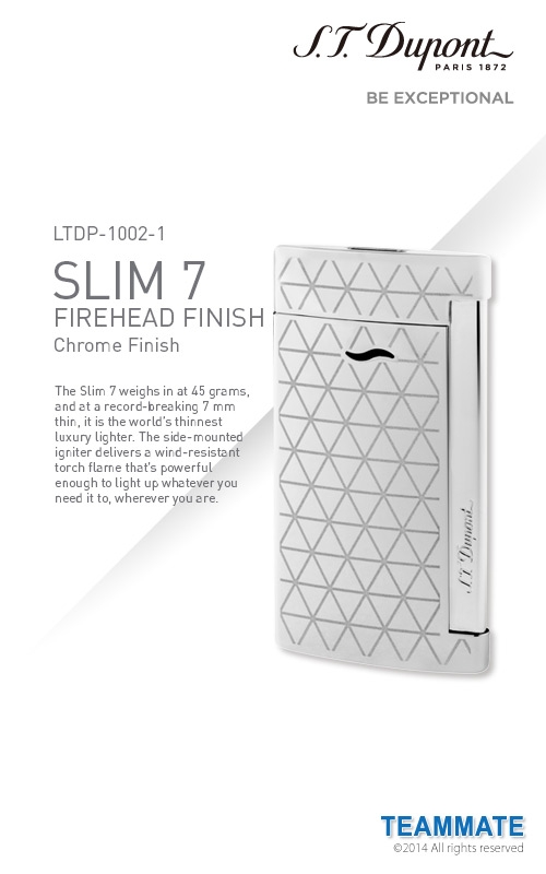 LTDP-1002-1 都彭Slim 7系列火機