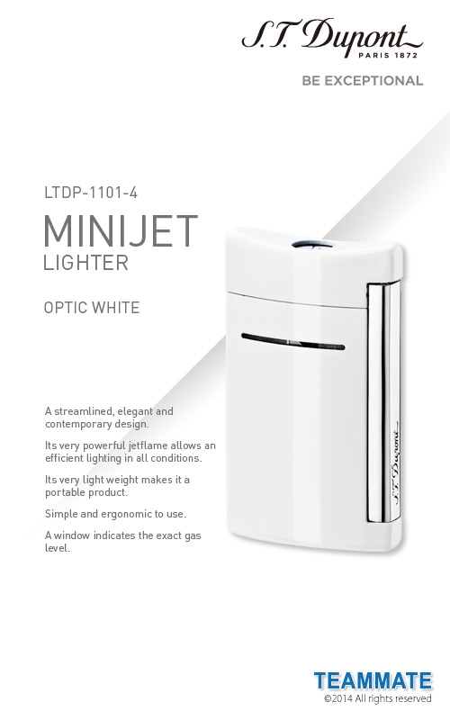 LTDP-1101-4 都彭MINIJET系列火機