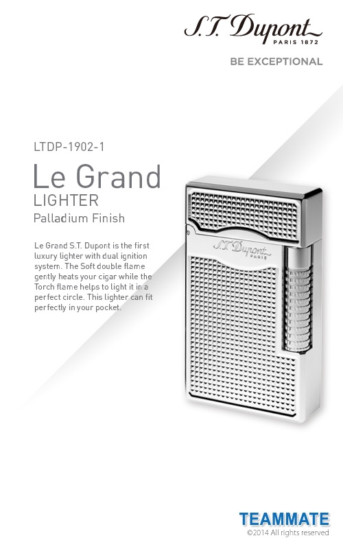 LTDP-1902-1 法國都彭LeGrand系列 打火機