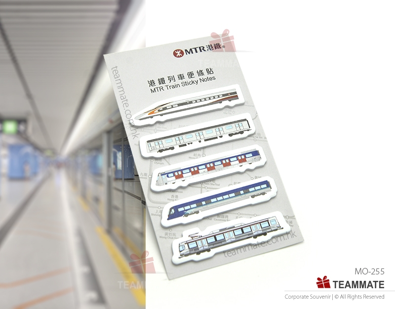 特別造型告示貼 ｜宣傳贈品｜訂製便利貼 Restick Pad Set with Back Card ｜Back Card with Die-cut Sticky Note