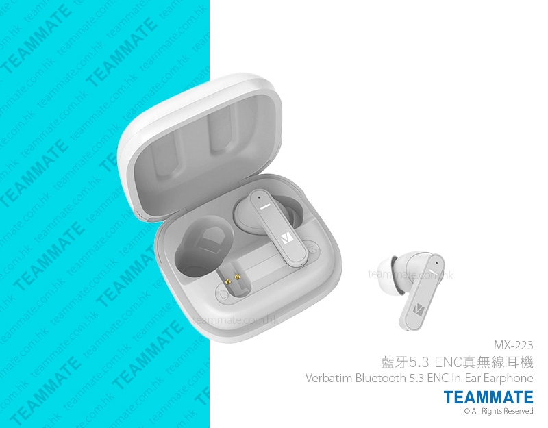 Verbatim 藍牙真無線藍牙耳機  Verbatim Earbuds 
