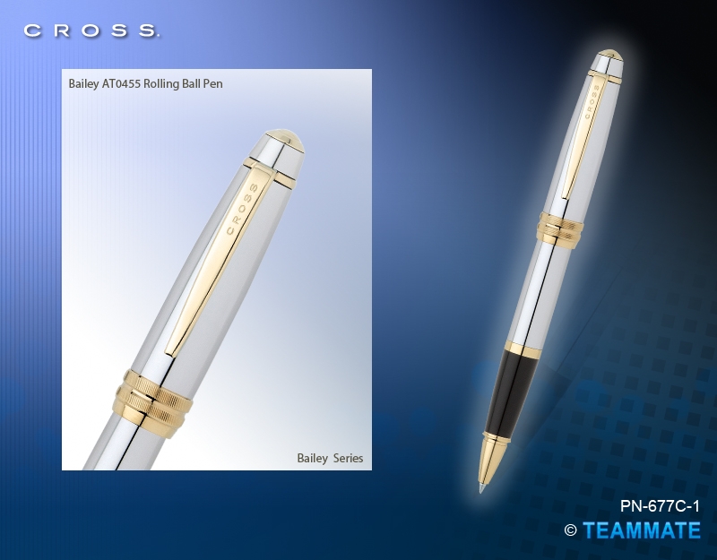  CROSS - Bailey AT0455-6 Rolling Ball Pen