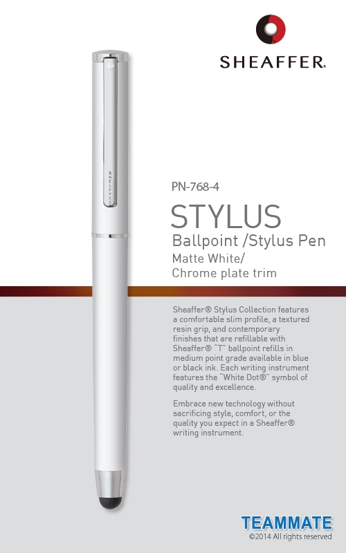  Sheaffer-[Stylus Collection] Ballpoint/Stylus Pen
