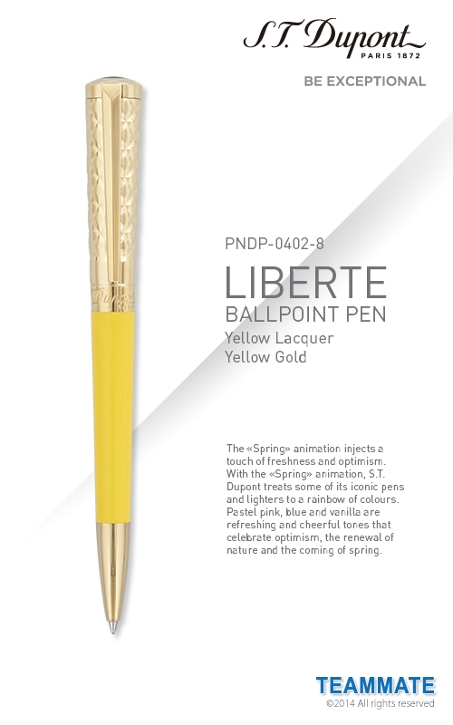 PNDP-0402-8 都彭LIBERTE系列原子筆