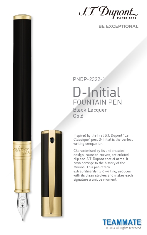 PNDP-2322-1 都彭D-Initial系列墨水筆 