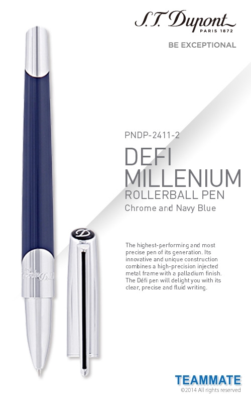PNDP-2411-2 都彭DEFI MILLENIUM系列寶珠筆
