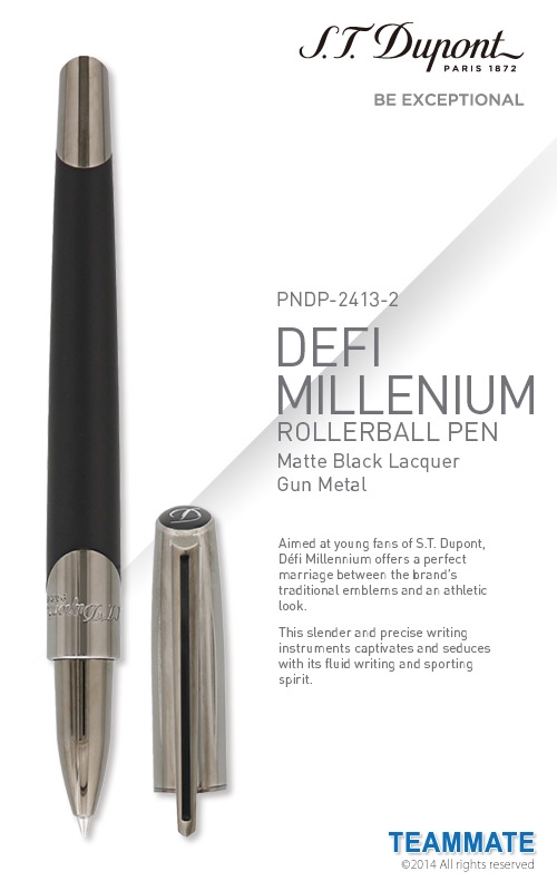 PNDP-2413-2 都彭DEFI MILLENIUM系列寶珠筆