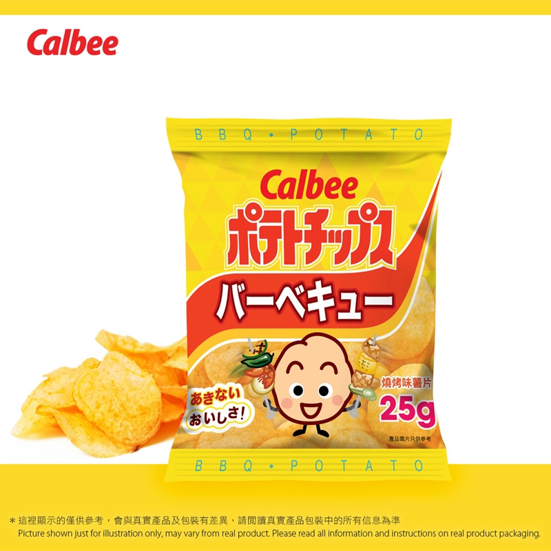 卡樂B 燒烤味薯片  Calbee BBQ Potato Chips 