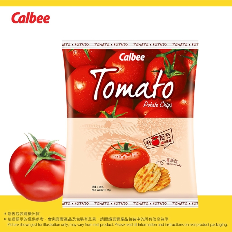 卡樂B 蕃茄味薯片  Calbee Tomato Potato Chips 