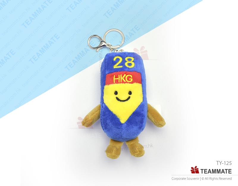 絨毛公仔鎖匙扣 ( 匙扣＋龍蝦扣款 )  Plush Doll Key Chain 