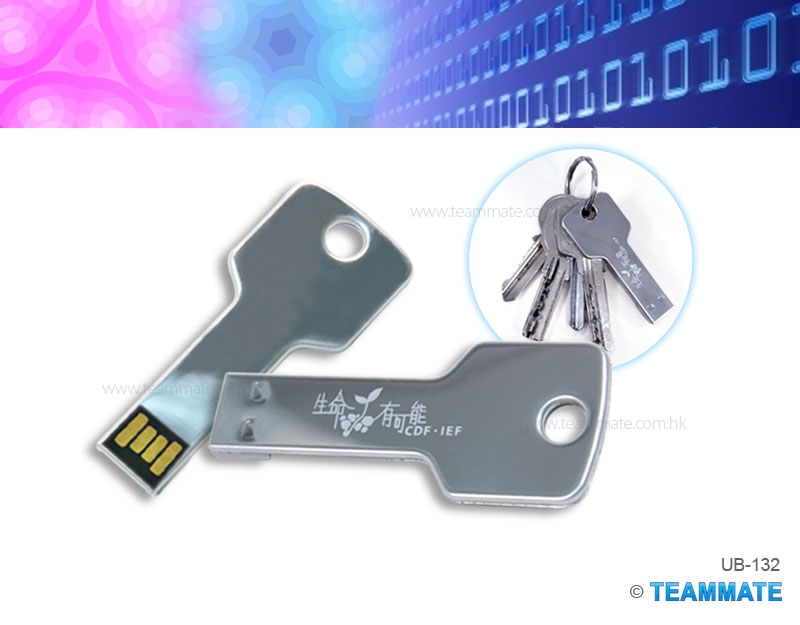 鎖匙形USB儲存器 USB Flash Drive - Key Shape
