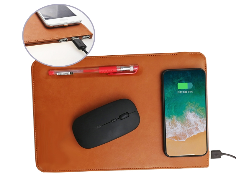 無線充電器連滑鼠墊 Wireless Charging Mouse Pad