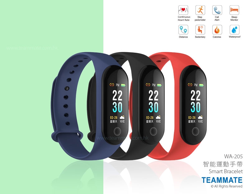 智能運動手帶 Smart Bracelet