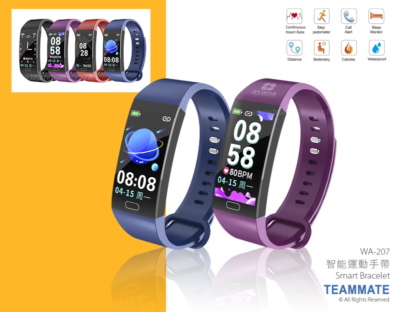 智能運動手帶 Smart Bracelet