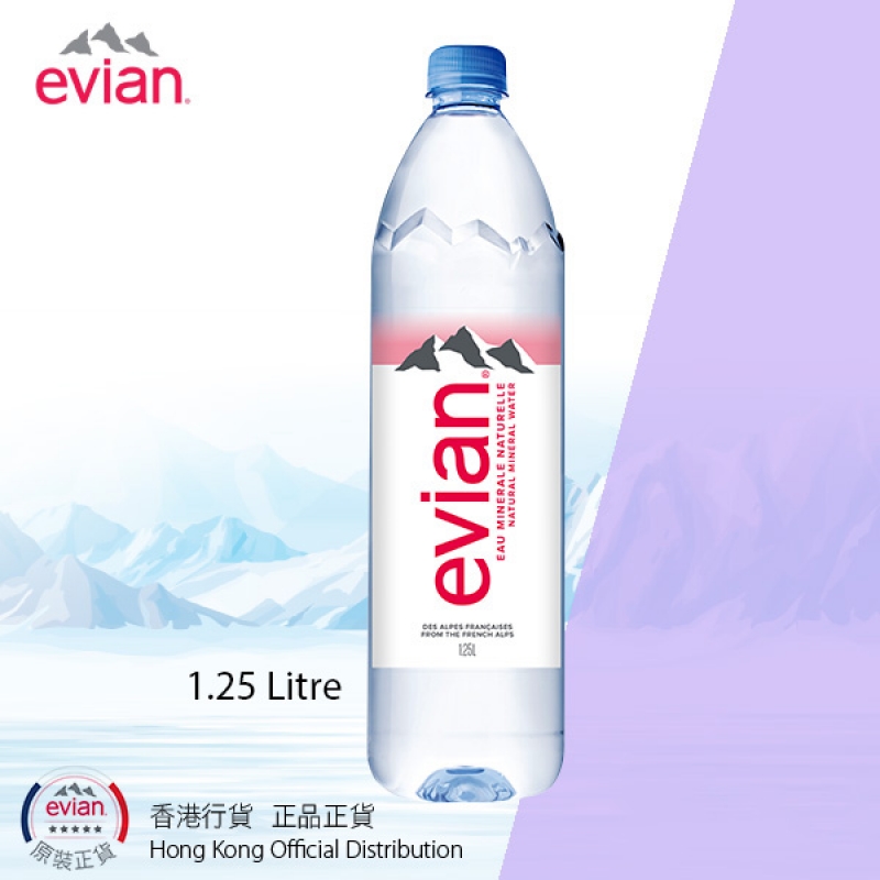 WT-019 法國依雲天然礦泉水1.25升
