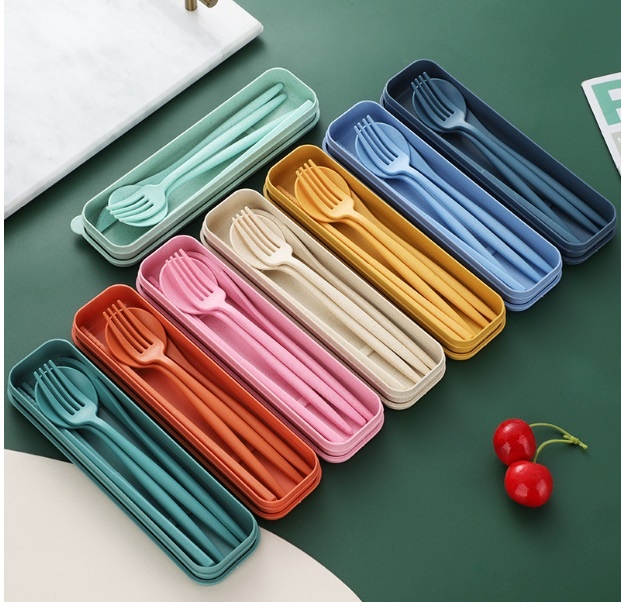 Wheat Straw ECO Cutlery Set 環保小麥秸稈餐具套裝