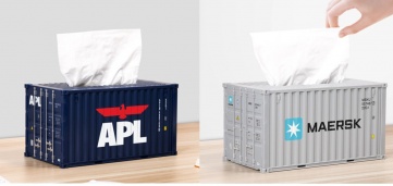 Cargo Container Tissue Box 紙巾盒  R1687