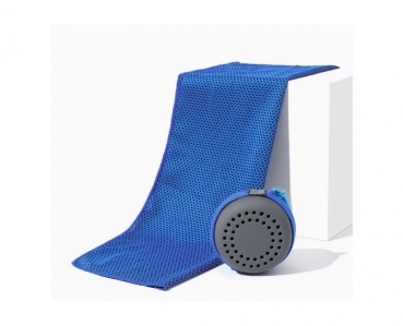 Cooling Long Towel with Round Mesh Pouch  R1742