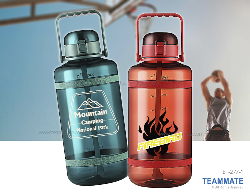 特大容量水樽｜吸管式大容量 Half Gallon Water Bottle — 夏日企業消暑禮品訂製 Summer Corporate Gift Hong Kong