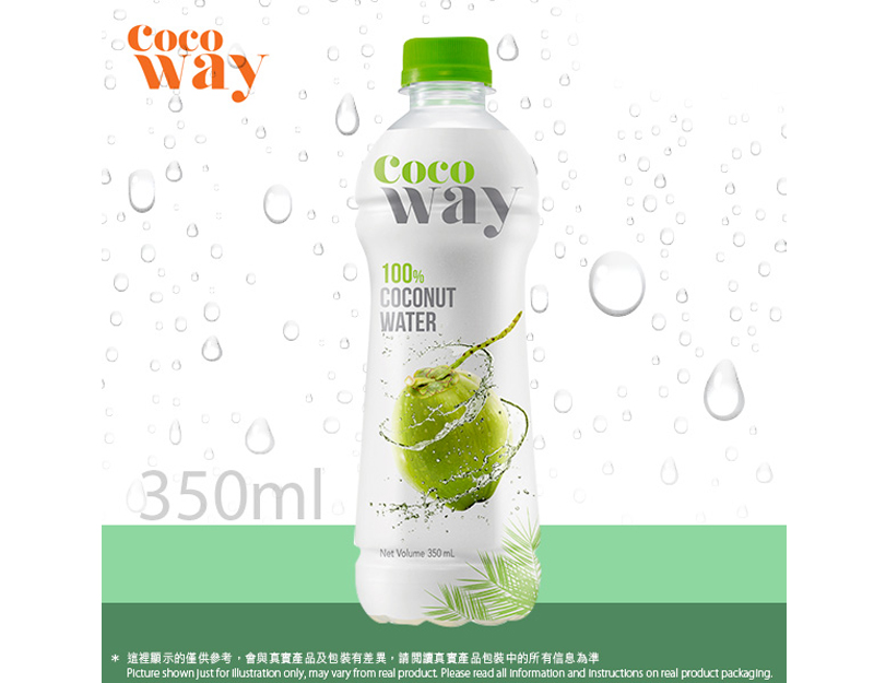 100%泰國純椰子水 (350ml x24) Cocoway Coconut Water — 夏日企業消暑禮品訂製 Summer Corporate Gift Hong Kong