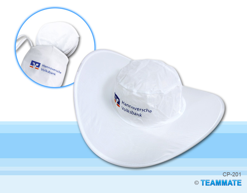 便利摺帽 Foldable Hat with Pocket — 夏日企業消暑禮品訂製 Summer Corporate Gift Hong Kong