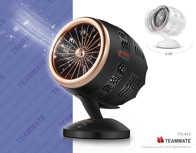 創意飛機渦輪造型風扇｜雙葉渦輪風扇 Aircraft Turbine Fan — 夏日企業消暑禮品訂製 Summer Corporate Gift Hong Kong