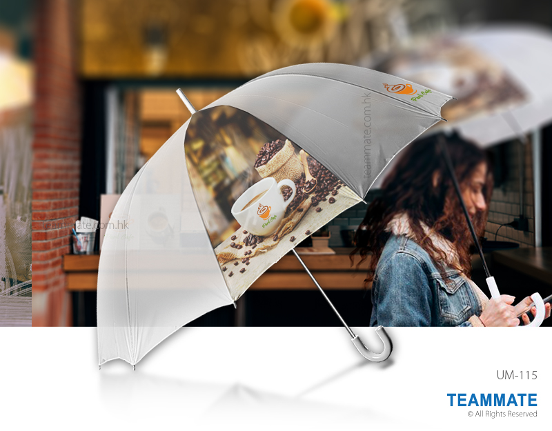 透明直雨傘 PVC Straight Umbrella — 夏日企業消暑禮品訂製 Summer Corporate Gift Hong Kong