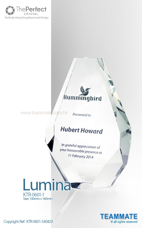  The Perfect - Crystal Trophy (Lumina )