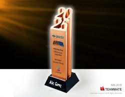 金屬紀念獎座 ｜周年慶典｜訂製金屬獎座 Metal Trophy Award ｜Arabic Number Metal Trophy