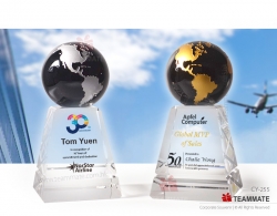 獨特水晶獎座  Crystal Trophy 