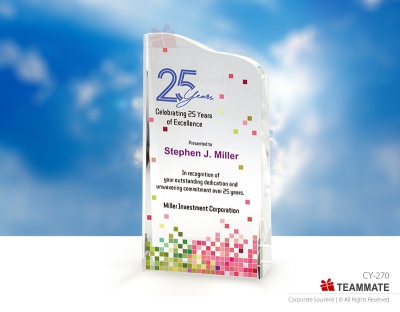 水晶獎座 ｜訂製水晶｜頒獎禮物 Crystal Trophy 