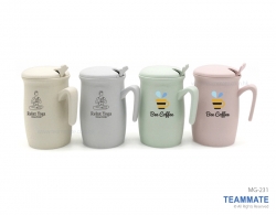 環保竹纖維水杯套裝  Bamboo Fiber ECO Cup with Lid 