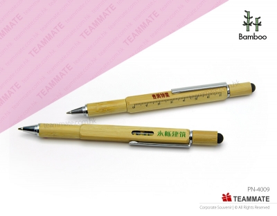 多用途原子筆 ｜竹製工具筆｜多功能原子筆 Muti-function Pen ｜Bamboo ECO Pen