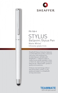  Sheaffer-[Stylus Collection] Ballpoint/Stylus Pen