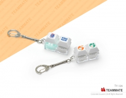 雙鍵解壓按鍵匙扣　  Dual-Button Keyboard Button Keychain 
